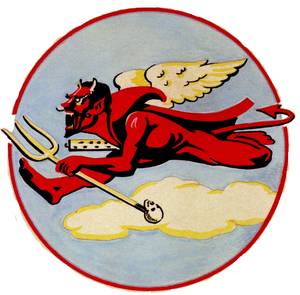 302d Fighter Squadron's historical logo