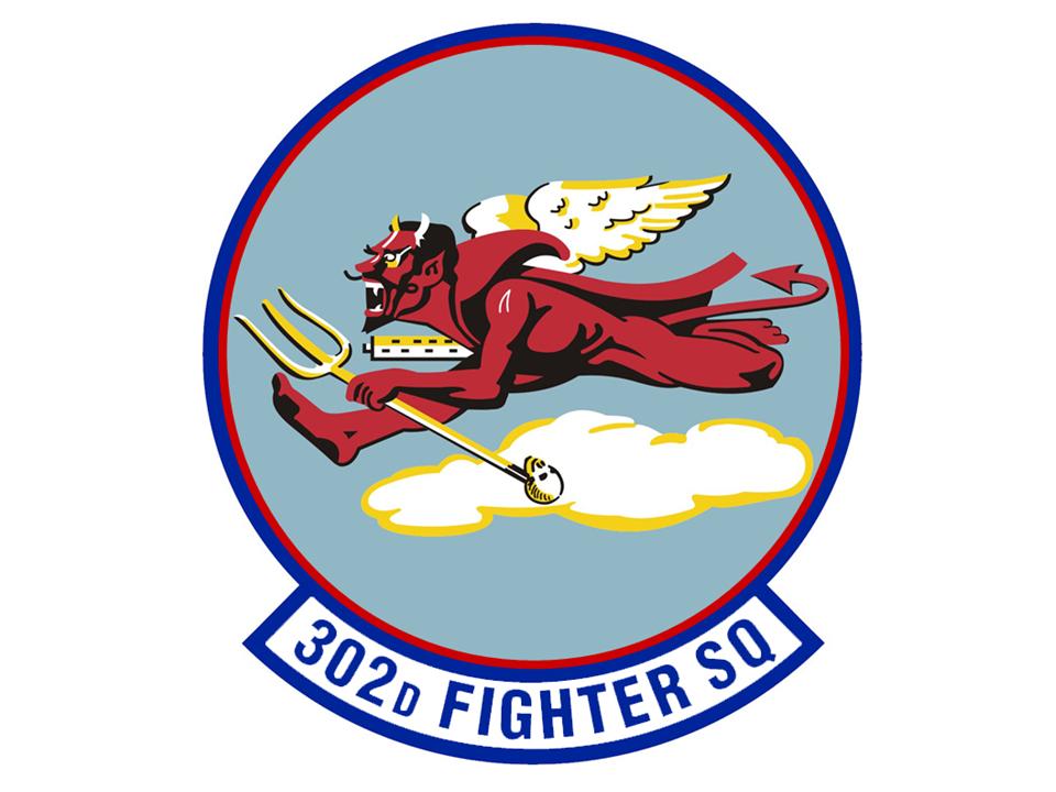 302nd Fighter Squadron Patch 