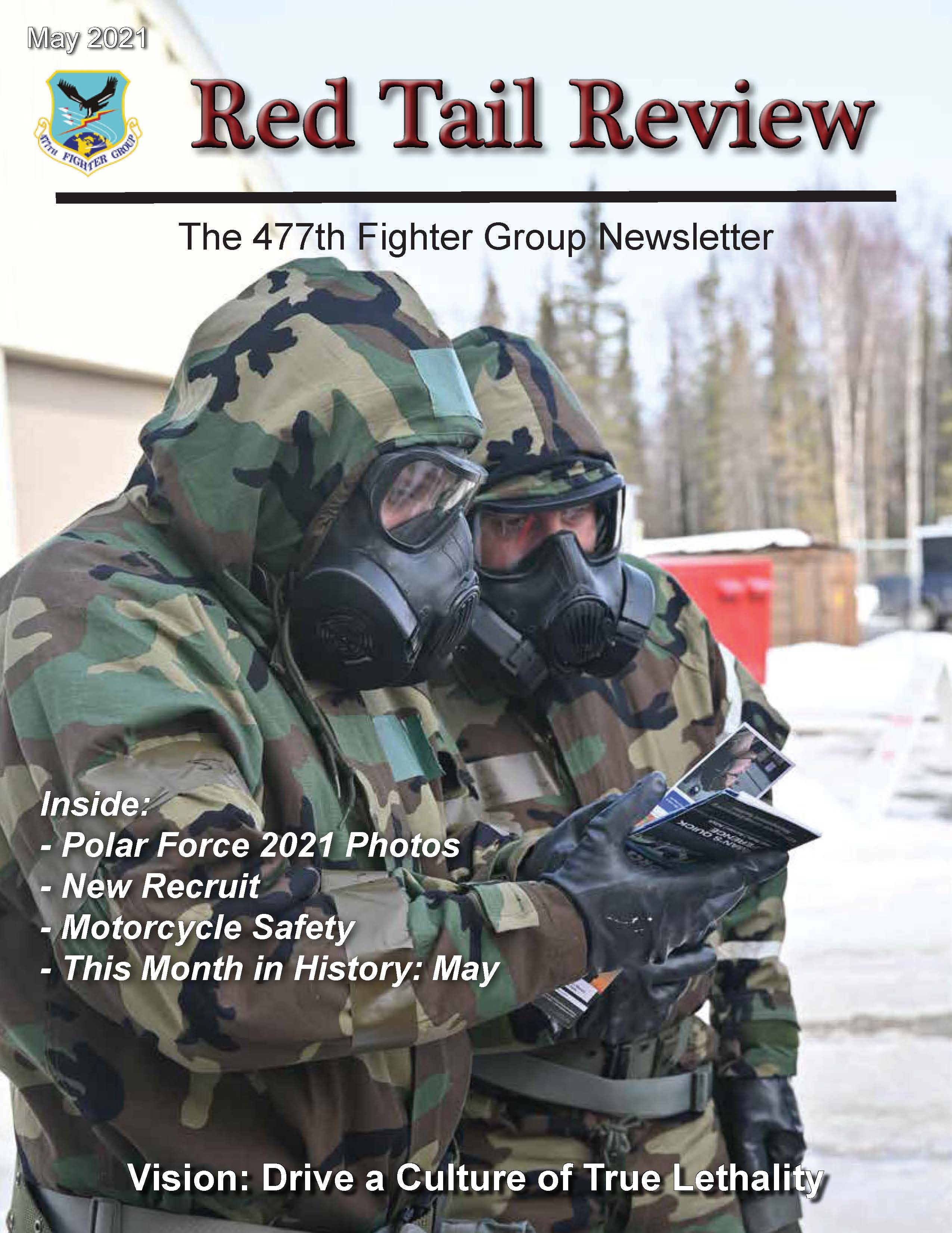 Red Tail Review - May Cover